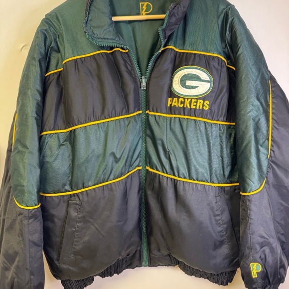 Vintage 90s Pro Player Green Bay Packers Jacket Mens large NFL - Picture 1 of 10